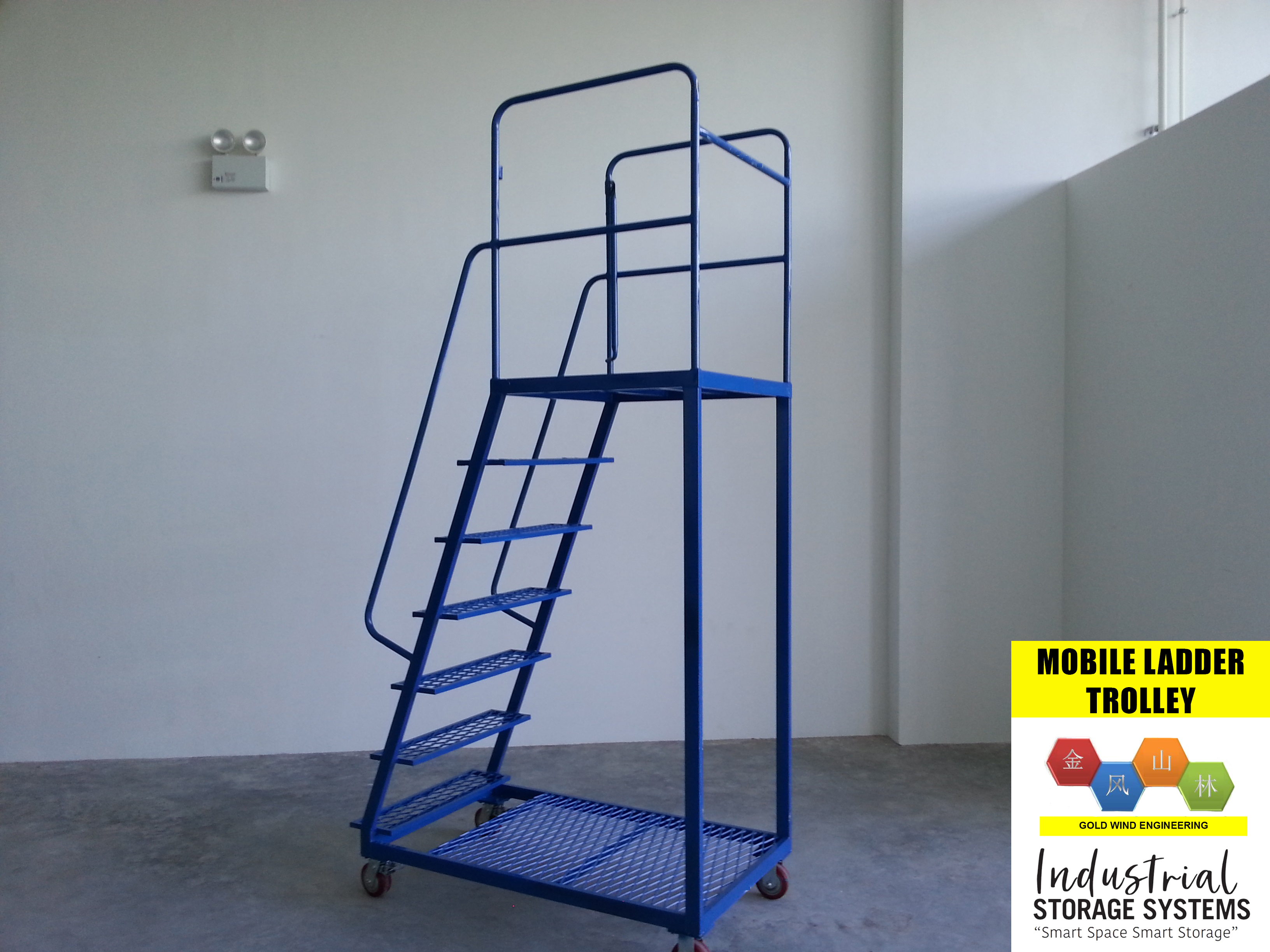 Mobile Ladder Trolley (MLT)  Gold Wind Engineering Pte Ltd