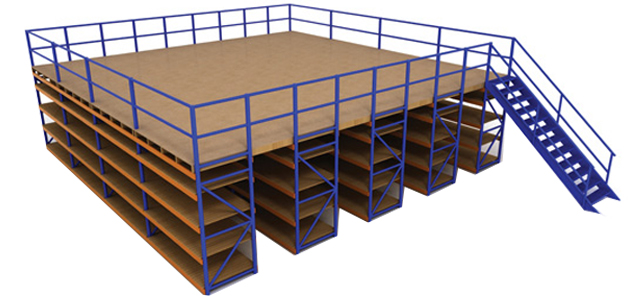 Why is a mezzanine floor in a warehouse important?